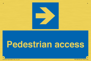 Pedestrian access